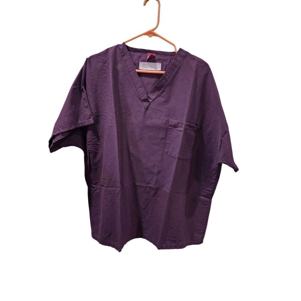 Fashion Seal XL scrub top purple plum